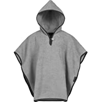 Morgenstern Poncho infantil con capucha monocolor- 100% algodón.